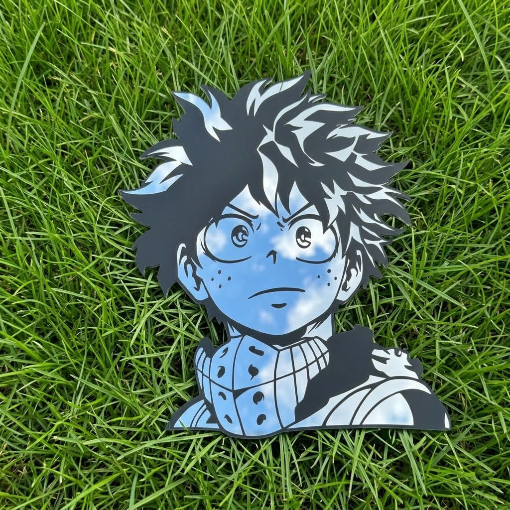 My Hero Academia Deku Anime Wall Mirror Decor