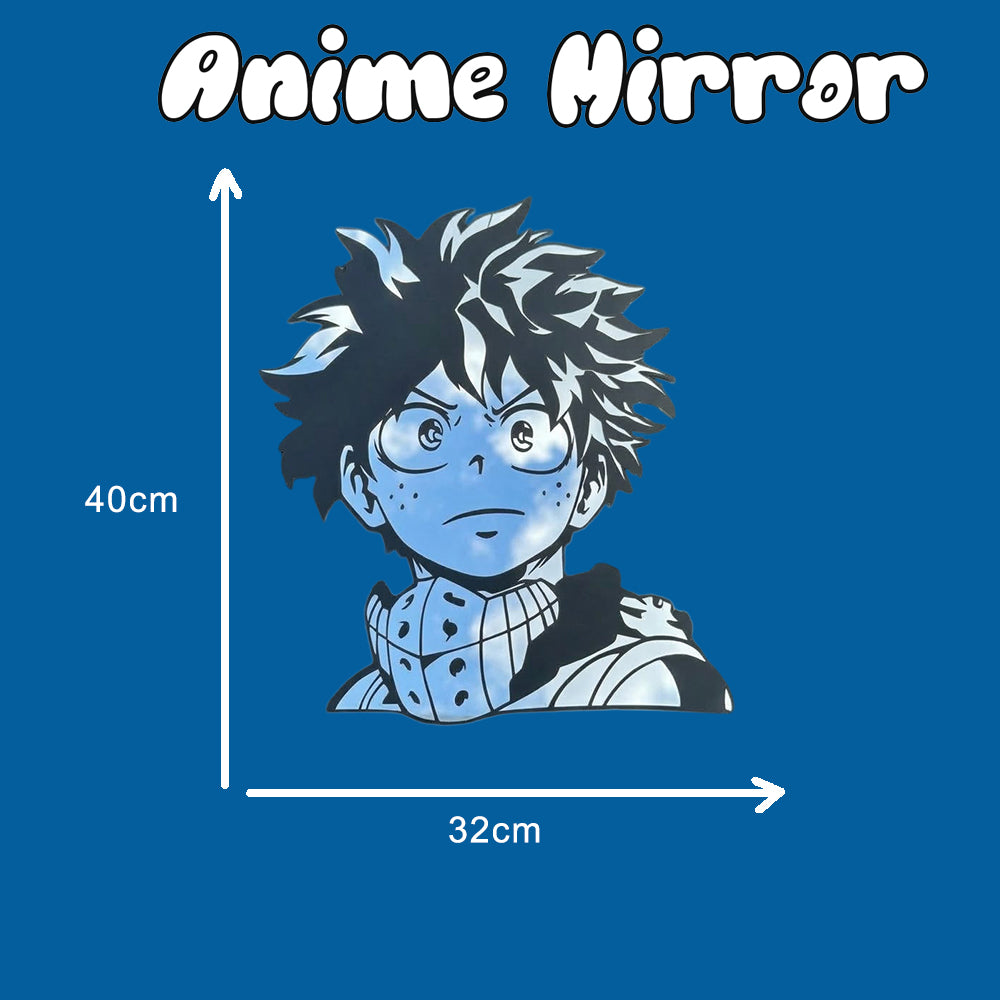 My Hero Academia Deku Anime Wall Mirror Decor