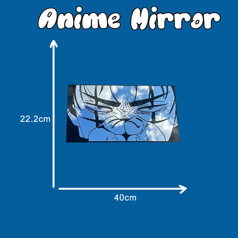 Iconic Anime Face Reflective Wall Art Mirror