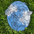 Tengen Uzui Anime Wall Mirror | Demon Slayer Hashira Decor LiquidMirror