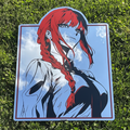 Makima Wall Mirror | Chainsaw Man Anime Decor LiquidMirror