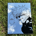 Satoru Gojo Wall Mirror | Jujutsu Kaisen Anime Decor LiquidMirror