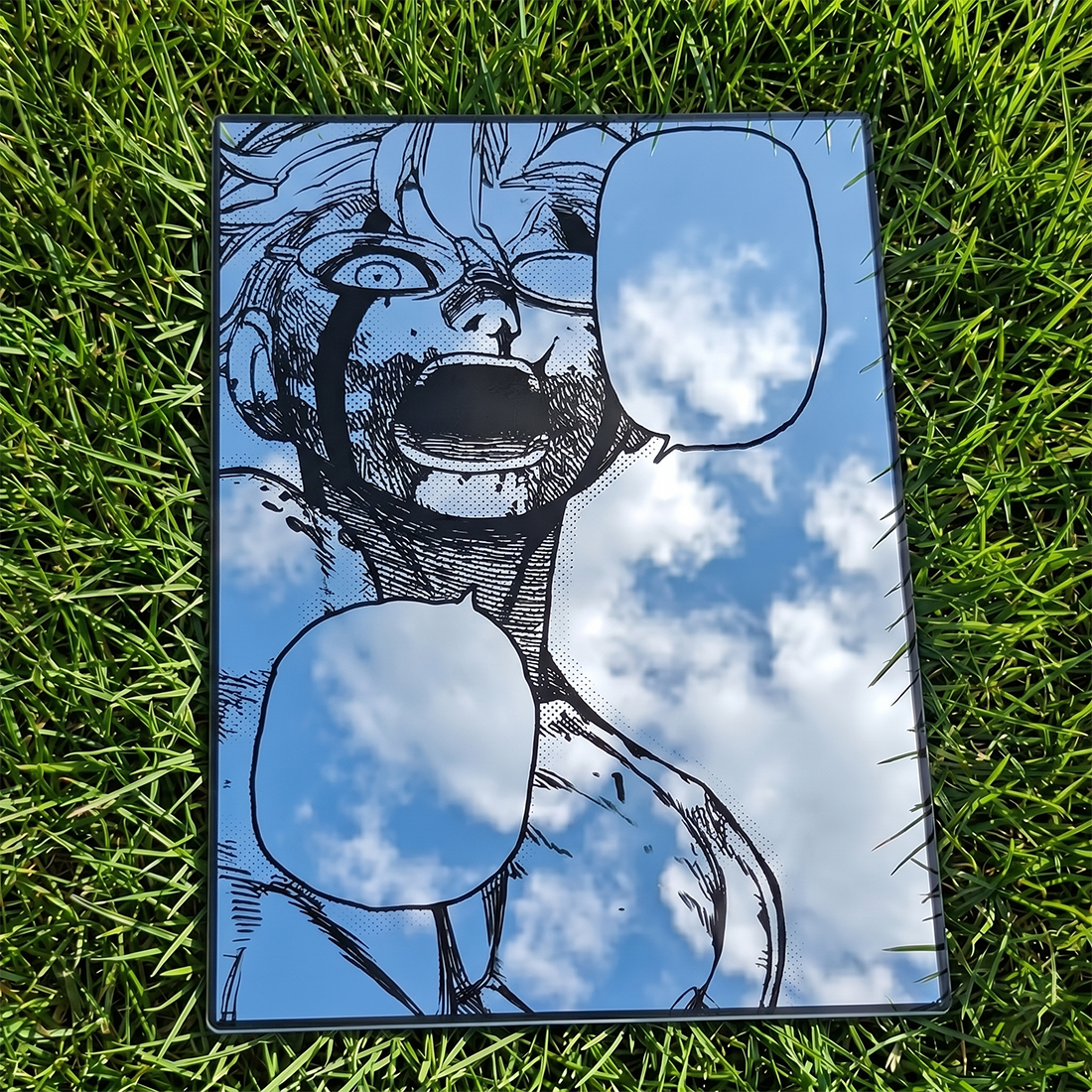 Manga Panel Wall Mirror | Anime Art Decor LiquidMirror