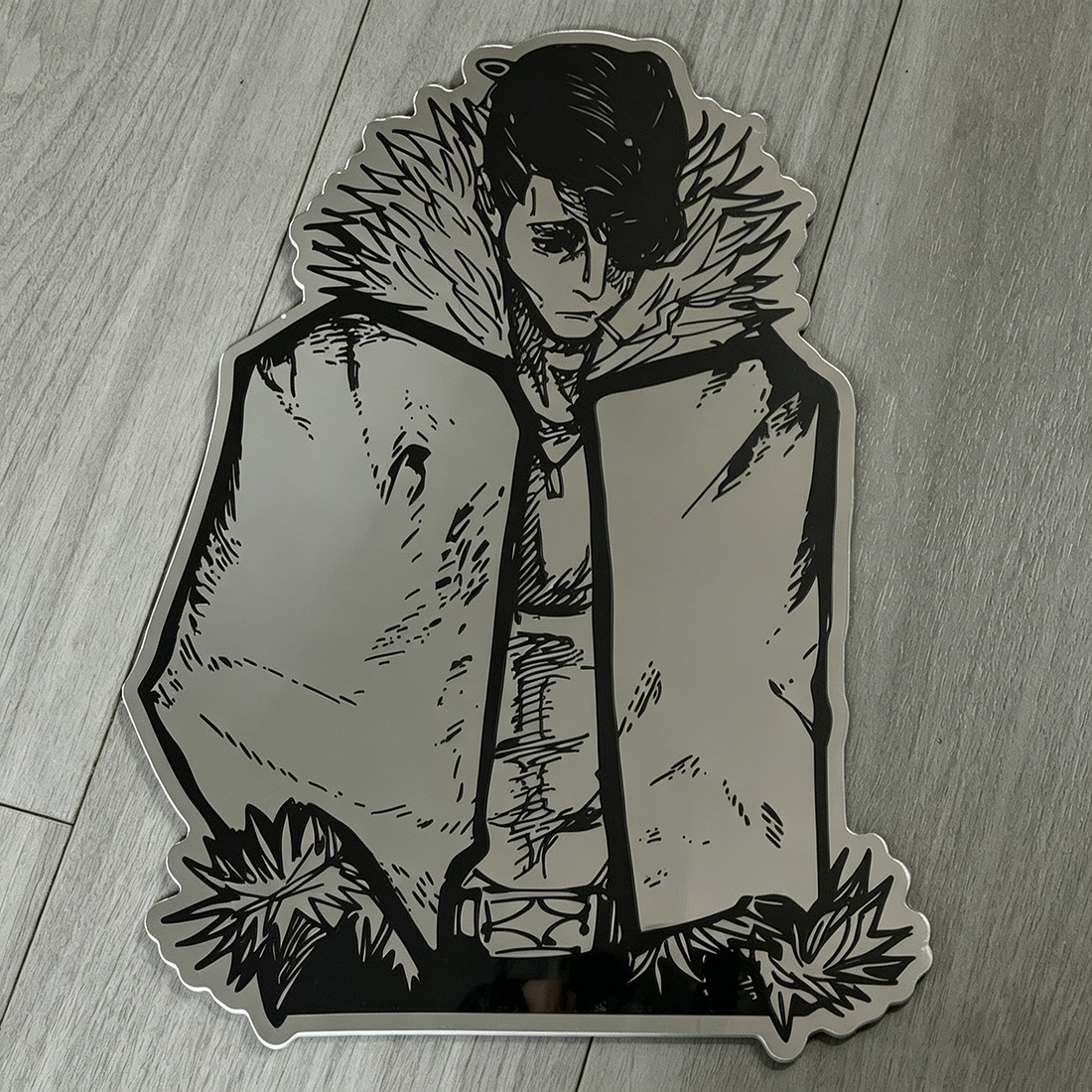 Chrollo Anime Wall Mirror | Hunter x Hunter Decor LiquidMirror