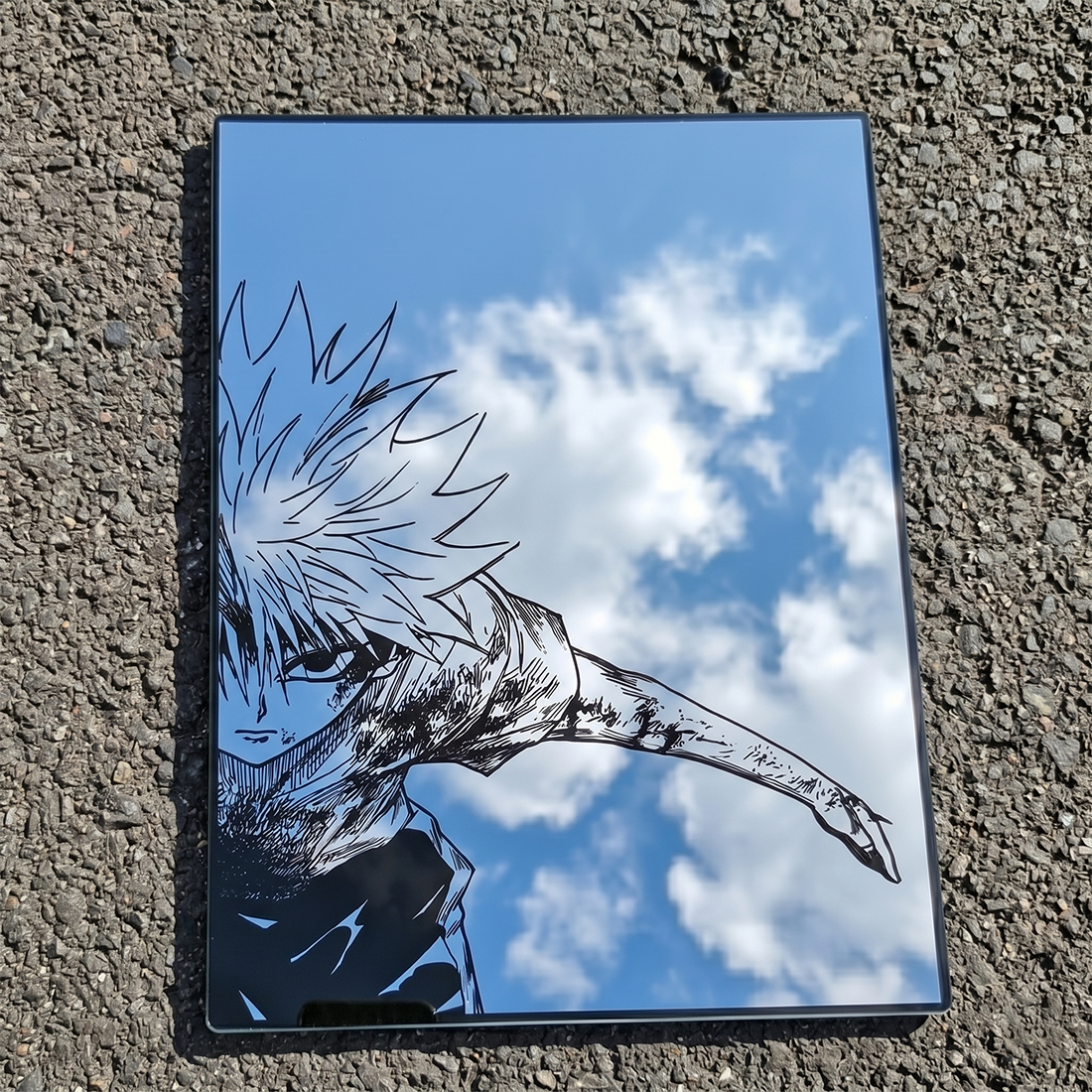 Killua Zoldyck Wall Mirror | Hunter x Hunter Anime Decor LiquidMirror