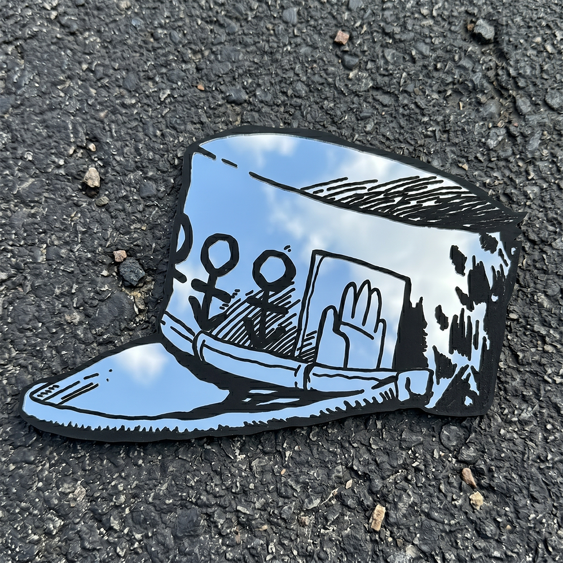 Jotaro Kujo Hat Wall Mirror | JoJo's Bizarre Adventure Anime Decor LiquidMirror