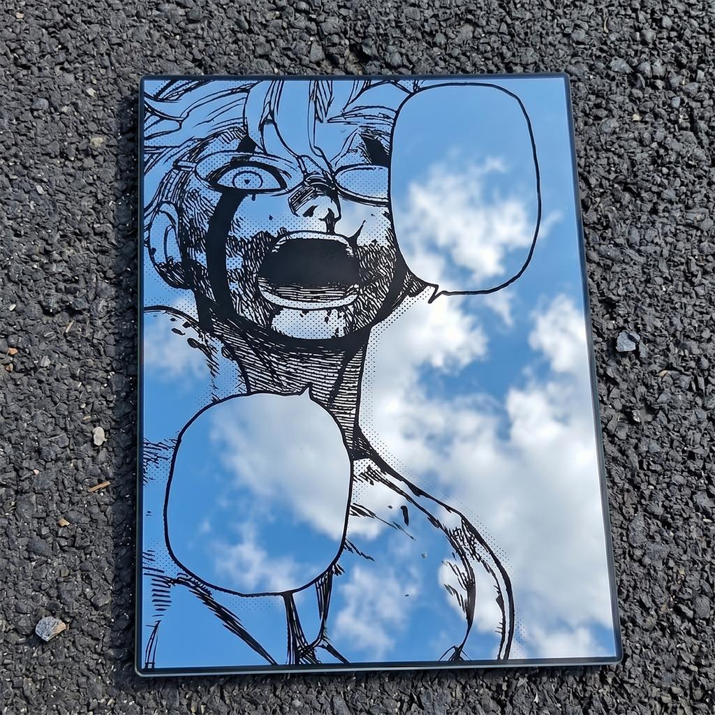 Manga Panel Wall Mirror | Anime Art Decor LiquidMirror