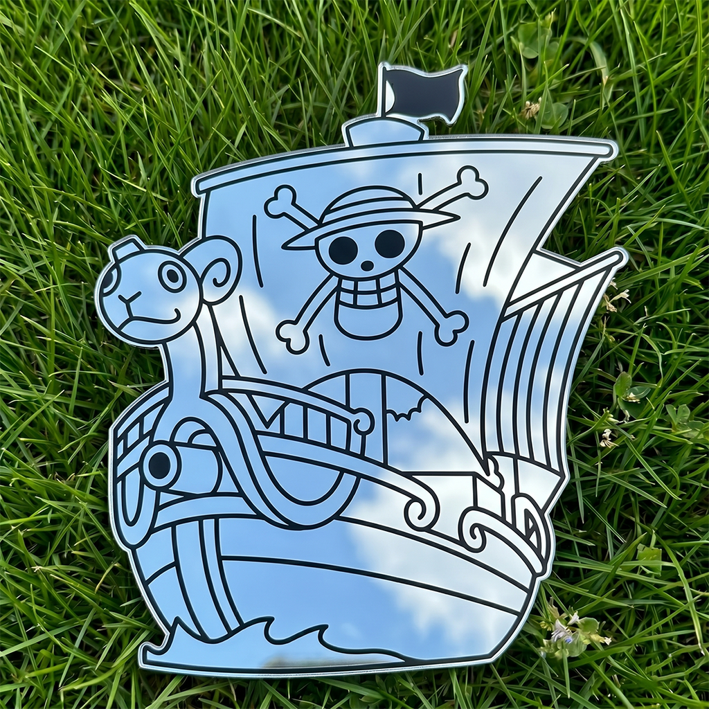Going Merry Wall Mirror | One Piece Anime Decor LiquidMirror