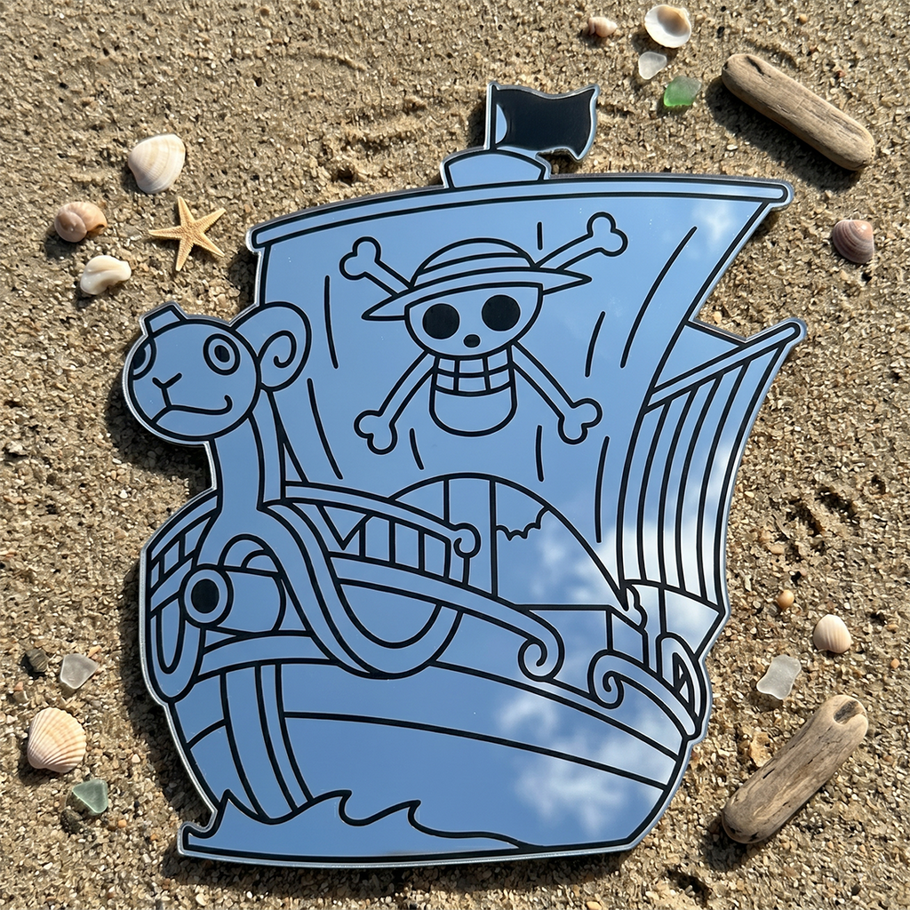 Going Merry Wall Mirror | One Piece Anime Decor LiquidMirror
