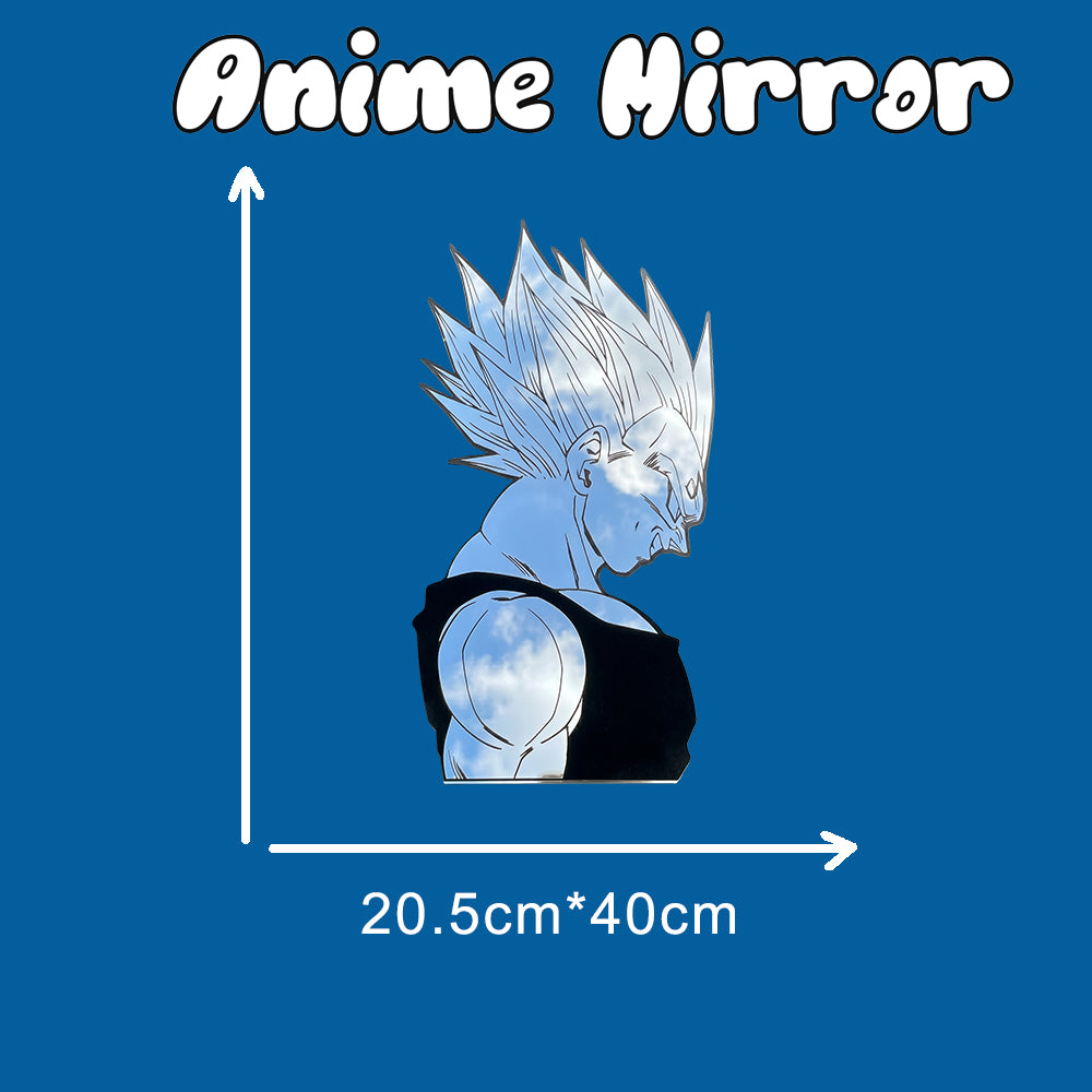 Vegeta Super Saiyan Wall Mirror | Dragon Ball Z Anime Decor LiquidMirror