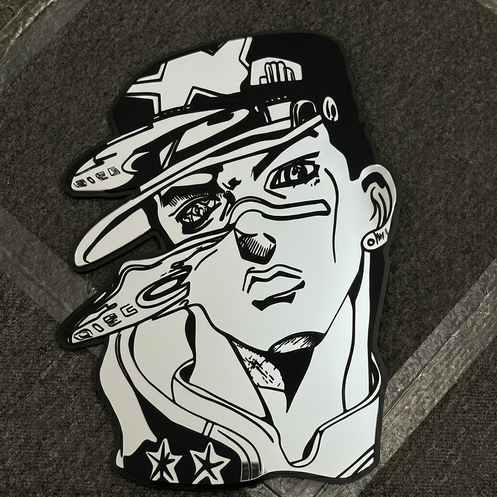 Jotaro Kujo Wall Mirror | JoJo's Bizarre Adventure Anime Decor LiquidMirror