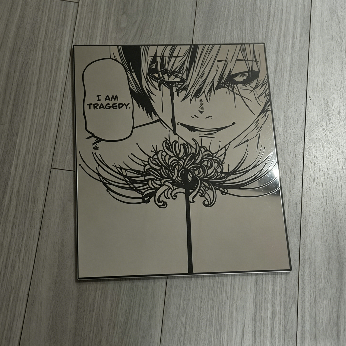 Tokyo Ghoul "I Am Tragedy" Anime Wall Mirror | Kaneki Ken Decor LiquidMirror