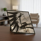 Kenpachi Zaraki Anime Wall Mirror – Premium Manga Art Aesthetic Decor LiquidMirror