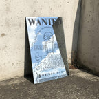 Anime Wanted Poster Mirror - Soul King Brook Design Wall Art for Fans LiquidMirror