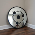 Anime Sharingan Wall Mirror – 38cm Circular Decorative Mirror LiquidMirror