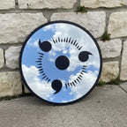 Anime Sharingan Wall Mirror – 38cm Circular Decorative Mirror LiquidMirror