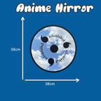 Anime Sharingan Wall Mirror – 38cm Circular Decorative Mirror LiquidMirror