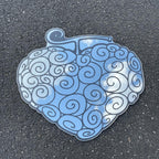 Anime Fruit Wall Mirror – Unique Gomu Gomu No Mi Inspired Decorative Wall Decor LiquidMirror