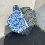 Anime Fruit Wall Mirror – Unique Gomu Gomu No Mi Inspired Decorative Wall Decor LiquidMirror