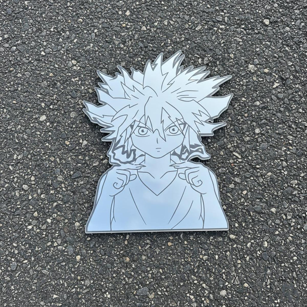 Custom Anime Mirror – Hunter x Hunter Killua Character Wall Décor & Room Accent