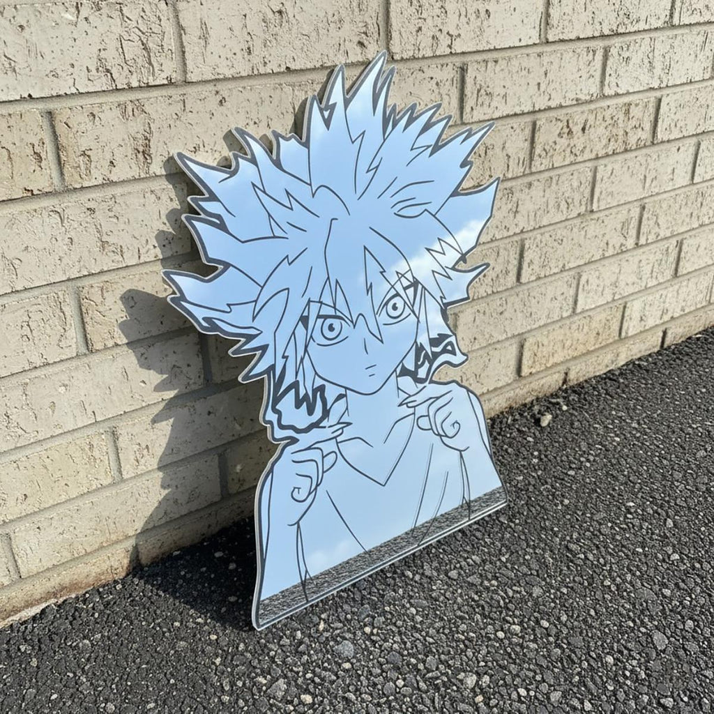 Custom Anime Mirror – Hunter x Hunter Killua Character Wall Décor & Room Accent