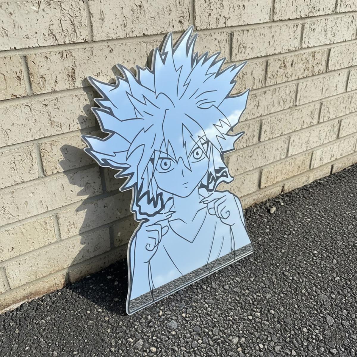 Custom Anime Mirror – Hunter x Hunter Killua Character Wall Décor & Room Accent
