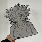 Custom Anime Mirror – Hunter x Hunter Killua Character Wall Décor & Room Accent LiquidMirror