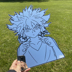 Custom Anime Mirror – Hunter x Hunter Killua Character Wall Décor & Room Accent LiquidMirror