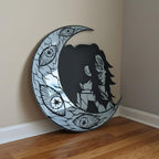 Demon Slayer Kokushibo Crescent Moon Wall Mirror Custom Anime Acrylic Decor LiquidMirror