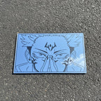 Anime Character Engraved Mirror Wall Art – Premium Decorative Glass Panel LiquidMirror