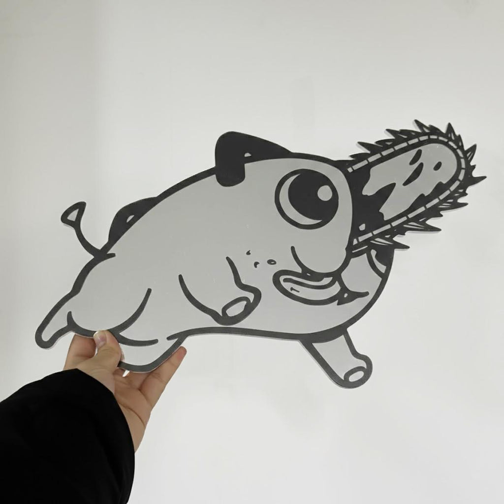 Anime Character Decorative Mirror - Custom Shaped Wall Decor for Fans