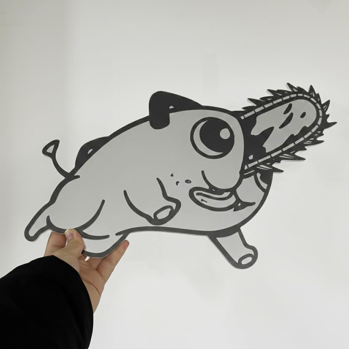Anime Character Decorative Mirror - Custom Shaped Wall Decor for Fans