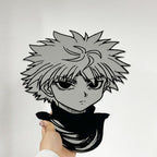 Killua Zoldyck Anime Character Mirror - Custom Handcrafted Wall Décor LiquidMirror