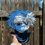 Killua Zoldyck Anime Character Mirror - Custom Handcrafted Wall Décor LiquidMirror