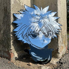 Killua Zoldyck Anime Character Mirror - Custom Handcrafted Wall Décor LiquidMirror