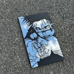 Anime Art Mirror - Intense Manga Character Wall Decor - 40x24cm LiquidMirror