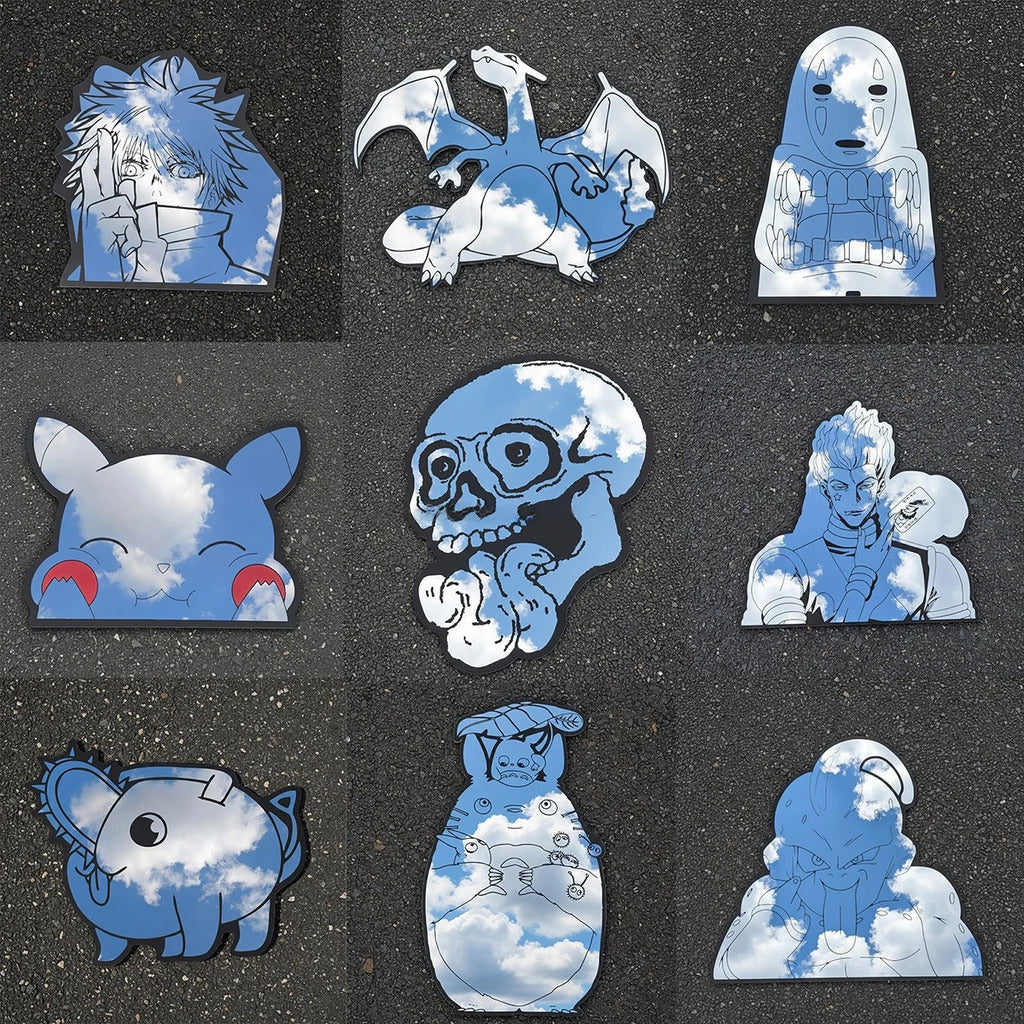Dragon Ball Z character mirror collection