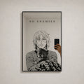 Thorfinn "No Enemies" Wall Mirror | Vinland Saga Anime Decor LiquidMirror
