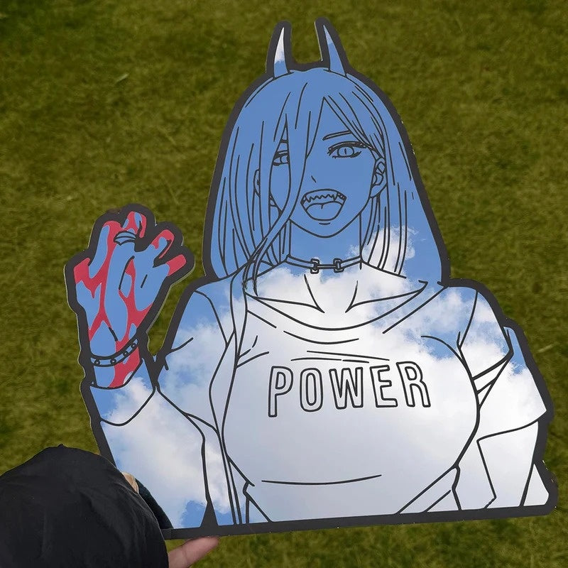 Power from Chainsaw Man Mirror - LiquidMirror