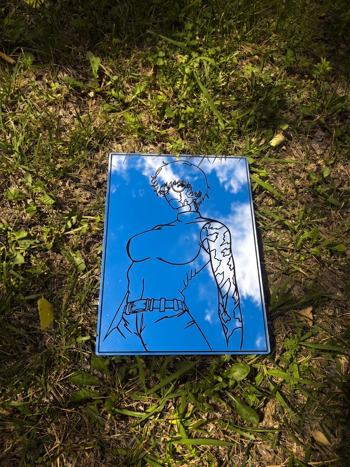 Awakened Maki Zenin Wall Mirror | Jujutsu Kaisen Anime Decor LiquidMirror