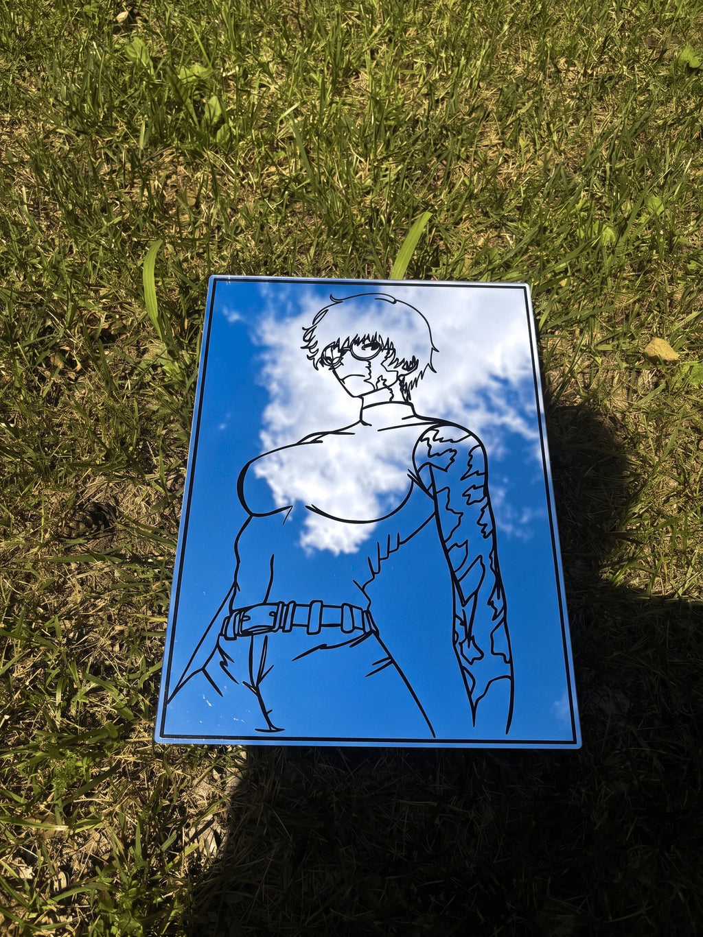 Awakened Maki Zenin Wall Mirror | Jujutsu Kaisen Anime Decor LiquidMirror