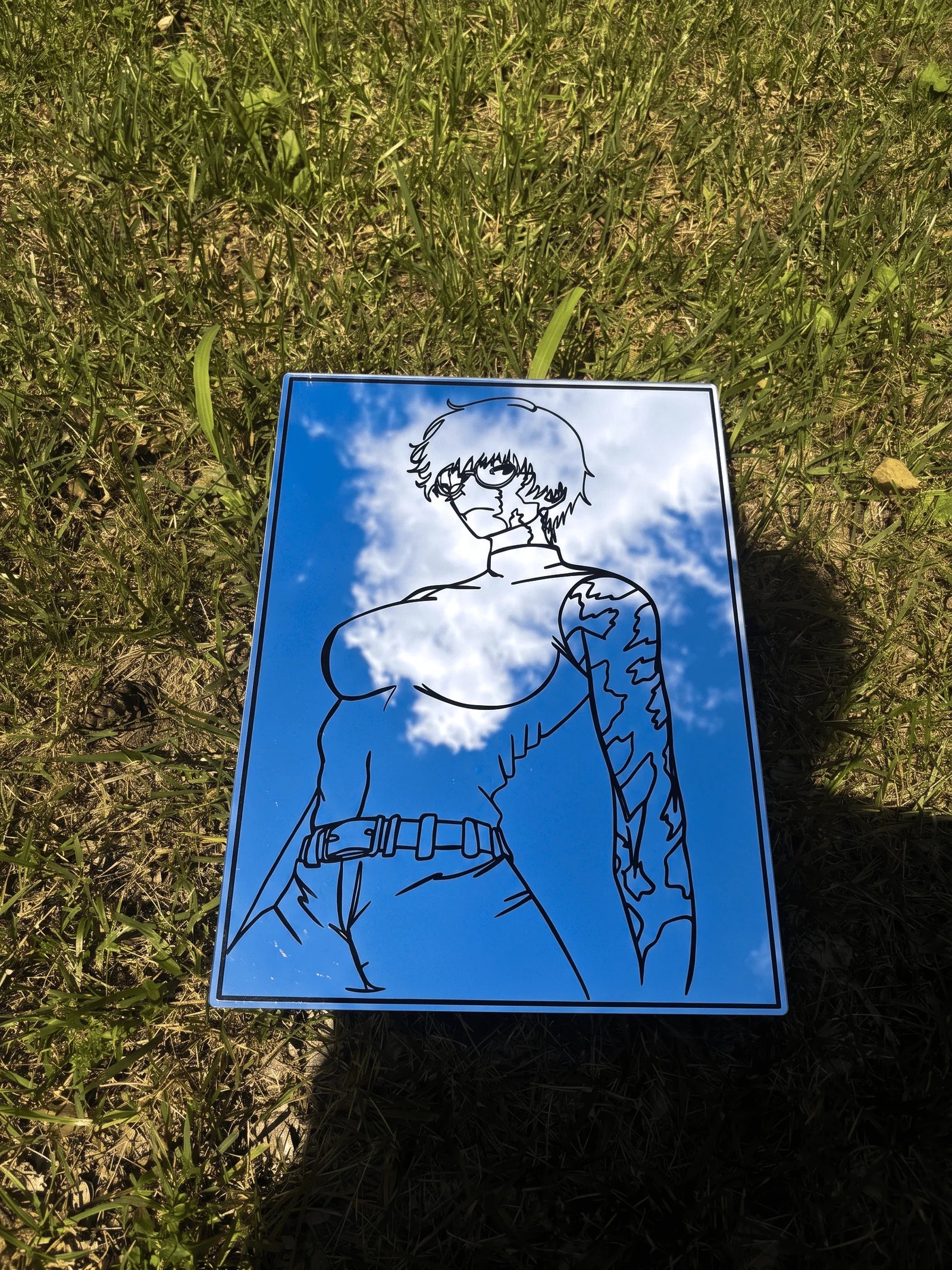 Awakened Maki Zenin Wall Mirror | Jujutsu Kaisen Anime Decor LiquidMirror