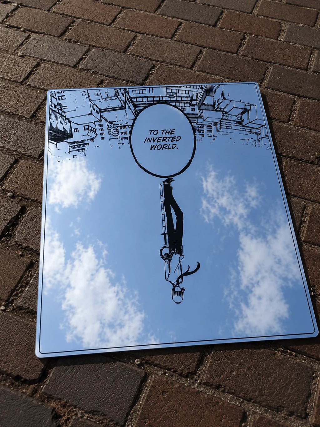 Shinji Hirako "Inverted World" Wall Mirror | Bleach Anime Decor LiquidMirror
