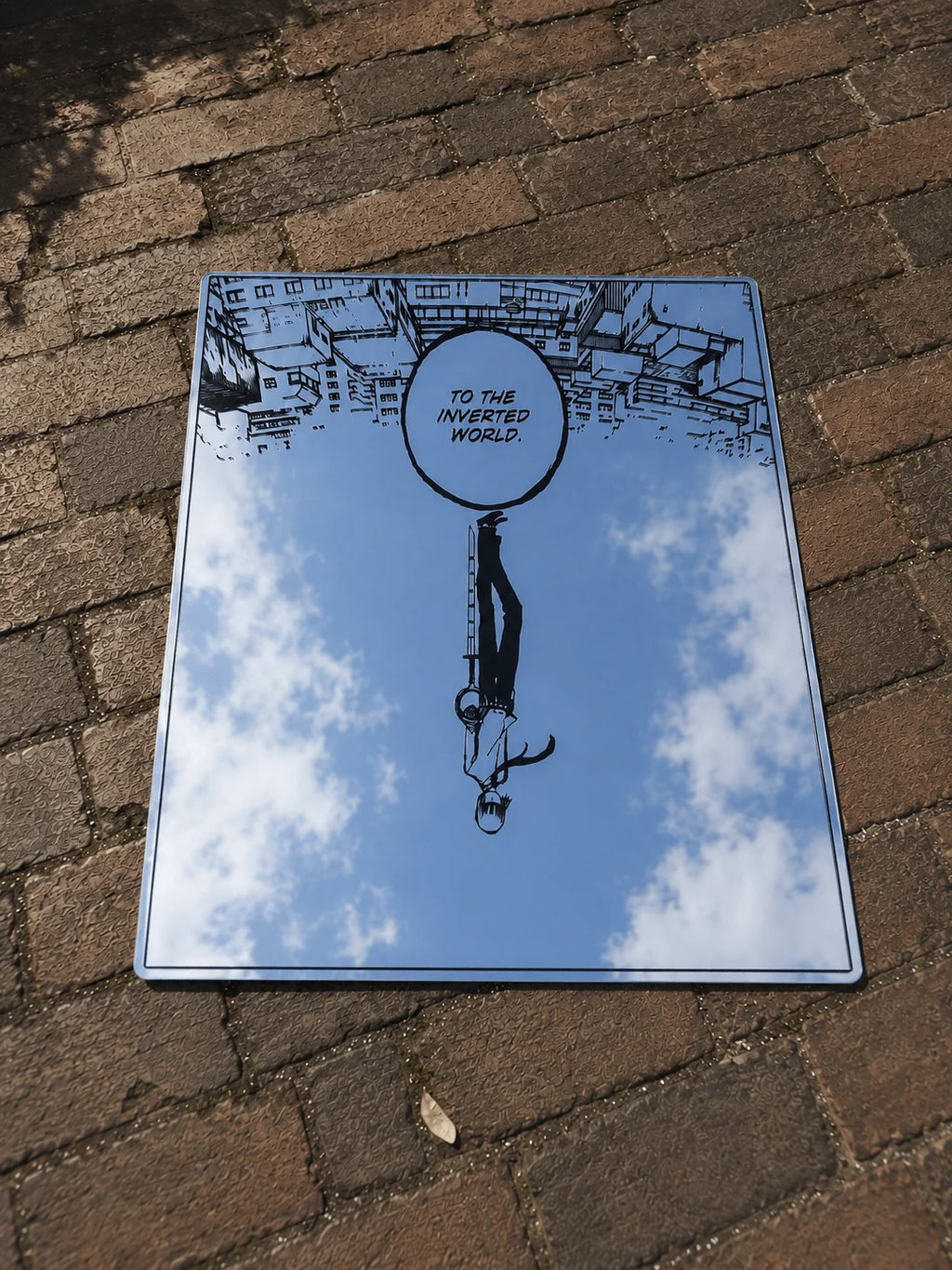 Shinji Hirako "Inverted World" Wall Mirror | Bleach Anime Decor LiquidMirror
