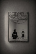 David & Lucy Moon Wall Mirror | Cyberpunk Edgerunners Decor LiquidMirror