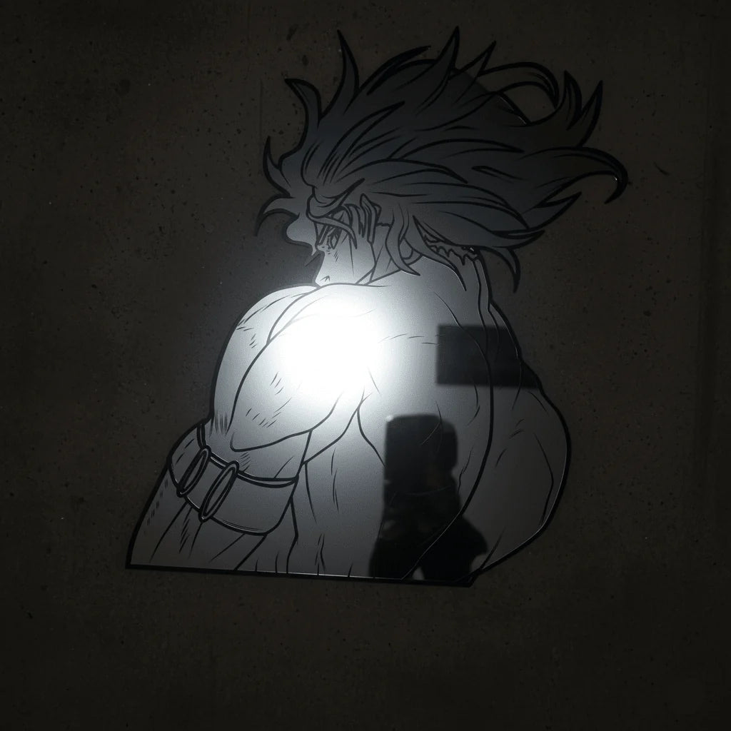 Dio Brando Star Birthmark Shaped Wall Mirror | JoJo's Bizarre Adventure Decor LiquidMirror