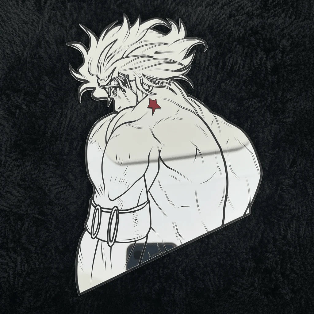 Dio Brando Star Birthmark Shaped Wall Mirror | JoJo's Bizarre Adventure Decor LiquidMirror
