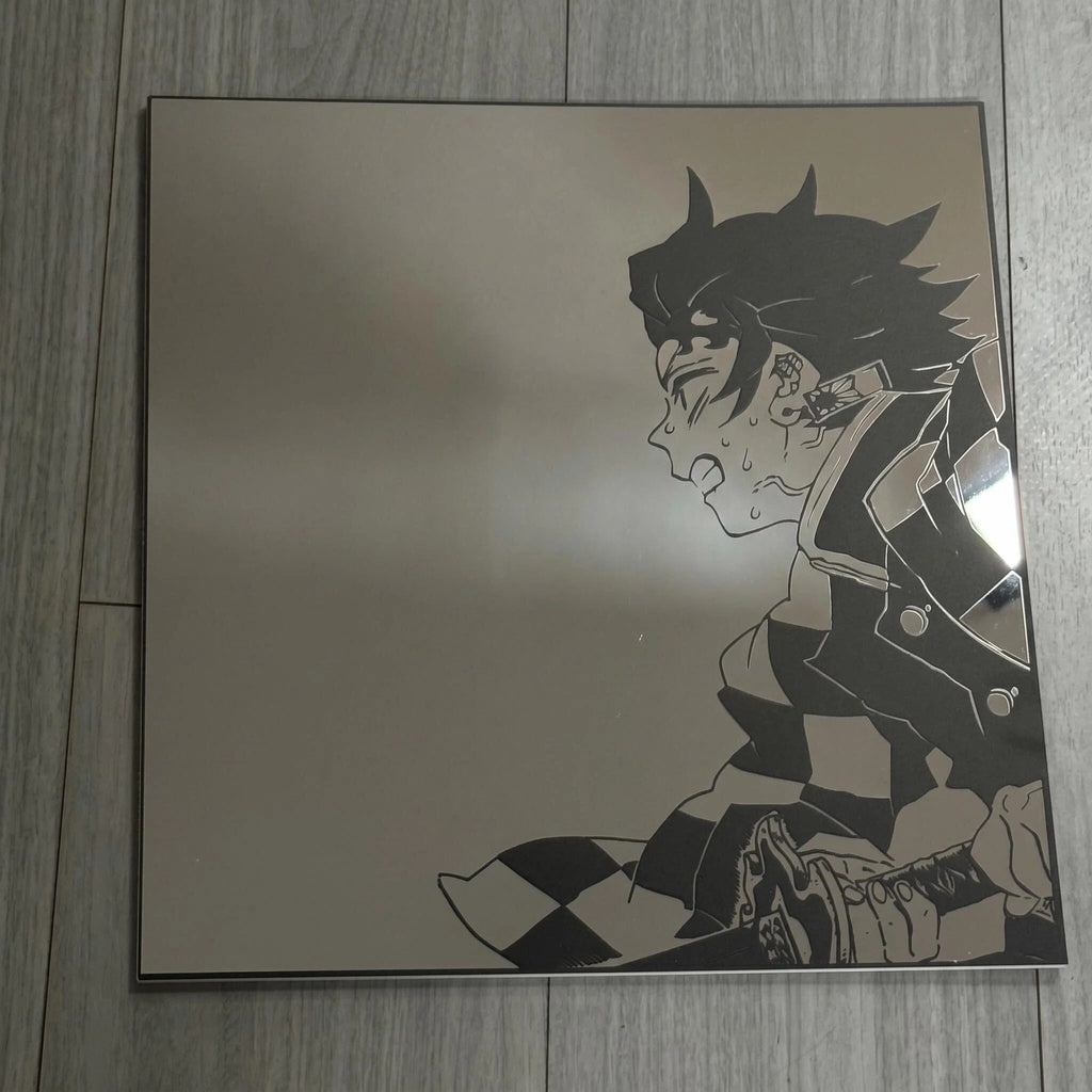 Tanjiro Kamado Square Wall Mirror | Demon Slayer Anime Decor LiquidMirror