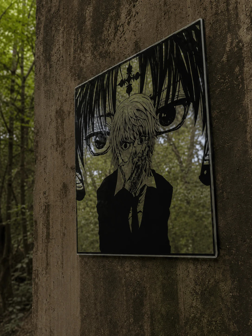 Kurapika x Chrollo Wall Mirror | Hunter x Hunter Anime Decor LiquidMirror