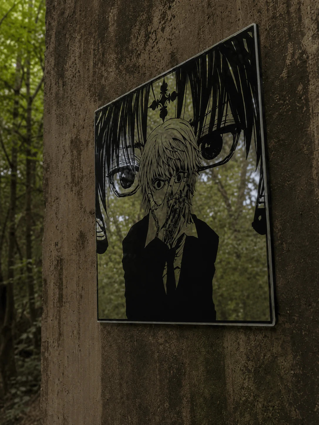 Kurapika x Chrollo Wall Mirror | Hunter x Hunter Anime Decor LiquidMirror